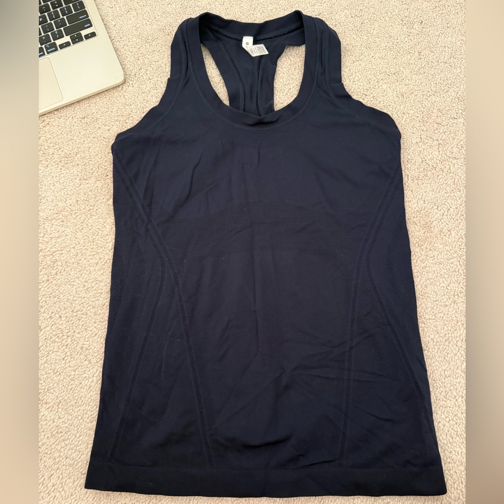 Athleta Navy Blue Tank Top